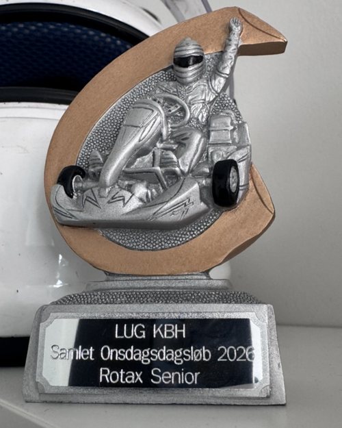 Bronzepokal fra LUG KBH, samlet onsdagsløb 2026, Rotax Senior